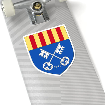 Arms of Céret (Spain) (Coat of Arms) STICKER Vinyl Kiss-Cut Decal - The Sticker Space