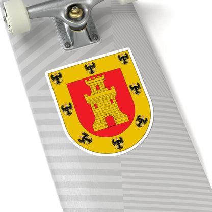 Arms of Cusco (Peru) (Coat of Arms) STICKER Vinyl Kiss-Cut Decal - The Sticker Space