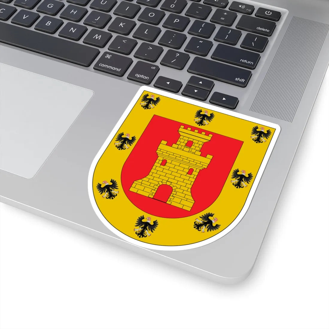 Arms of Cusco (Peru) (Coat of Arms) STICKER Vinyl Kiss-Cut Decal - The Sticker Space