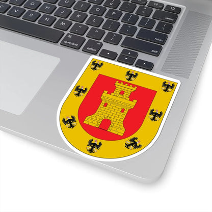 Arms of Cusco (Peru) (Coat of Arms) STICKER Vinyl Kiss-Cut Decal - The Sticker Space