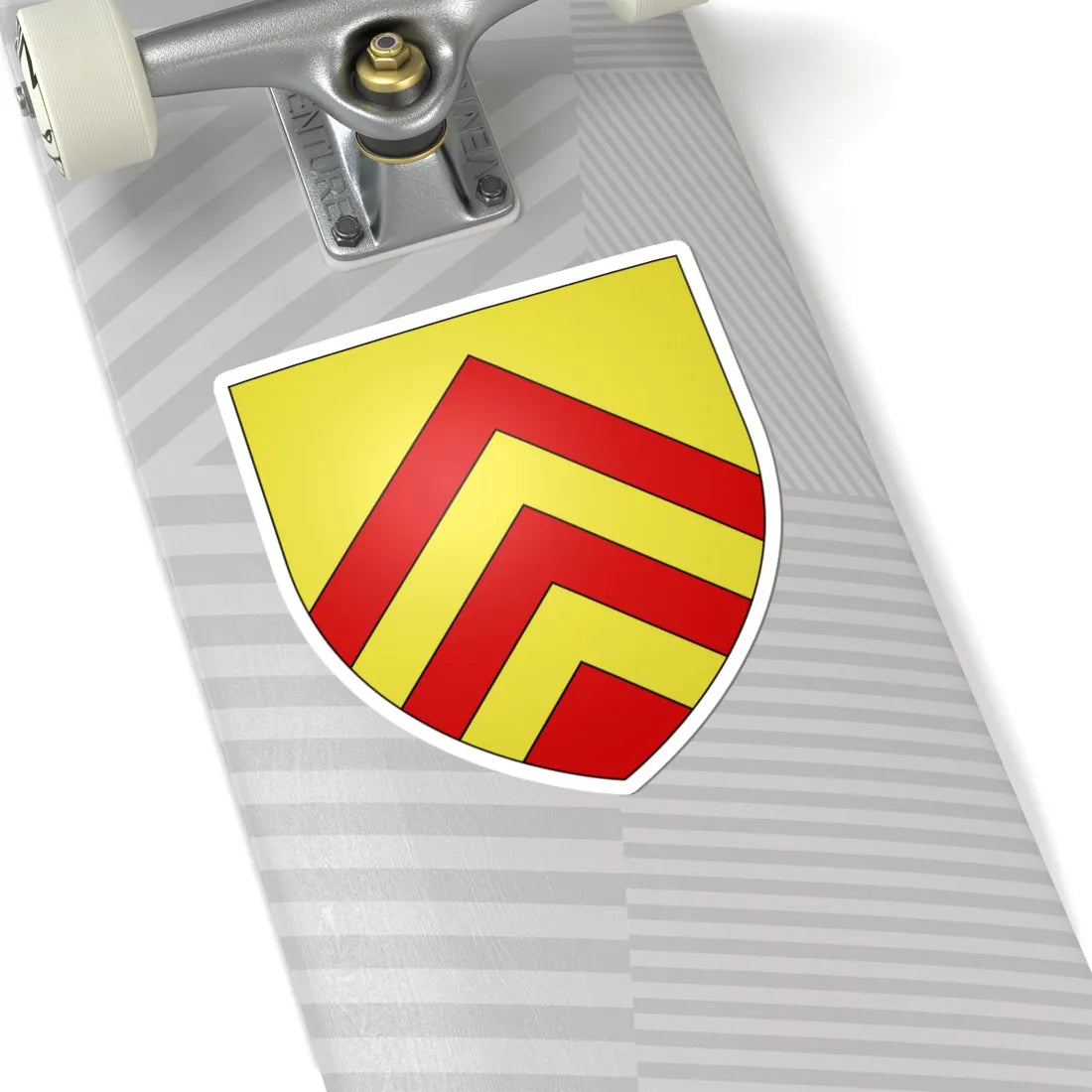 Arms of dAché (France) (Coat of Arms) STICKER Vinyl Kiss-Cut Decal - The Sticker Space