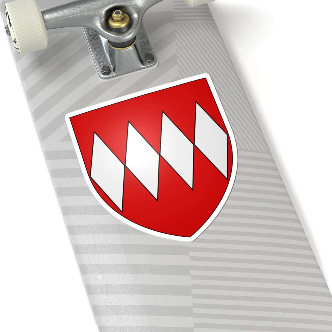 Arms of Daubeney (England) (Coat of Arms) STICKER Vinyl Kiss-Cut Decal - The Sticker Space