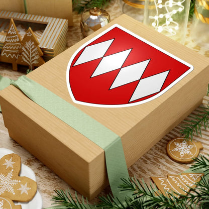 Arms of Daubeney (England) (Coat of Arms) STICKER Vinyl Kiss-Cut Decal - The Sticker Space