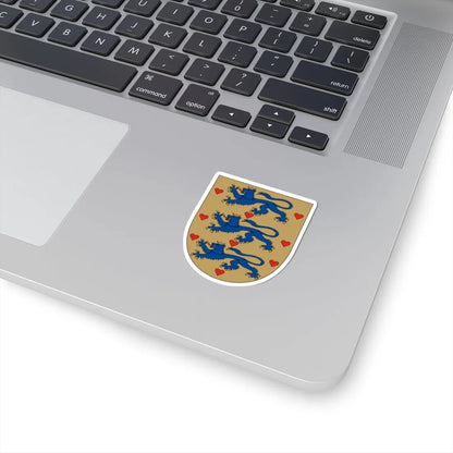 Arms of Denmark (Denmark) (Coat of Arms) STICKER Vinyl Kiss-Cut Decal - The Sticker Space