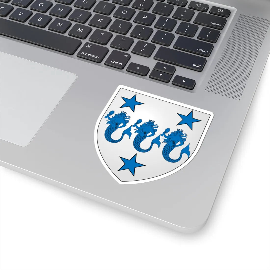 Arms of Dermot MacAuliffe (Ireland) (Coat of Arms) STICKER Vinyl Kiss-Cut Decal - The Sticker Space