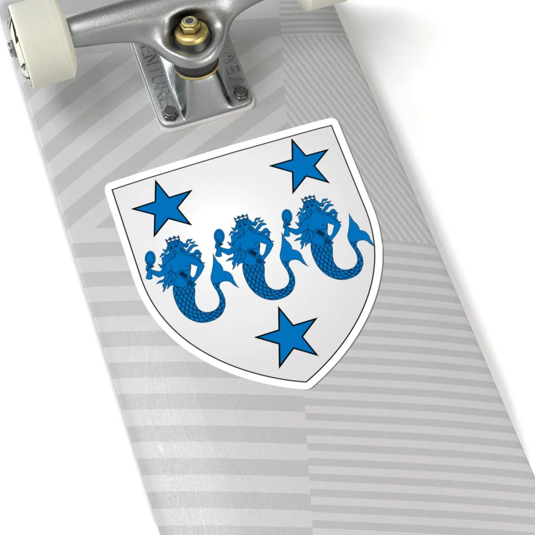 Arms of Dermot MacAuliffe (Ireland) (Coat of Arms) STICKER Vinyl Kiss-Cut Decal - The Sticker Space