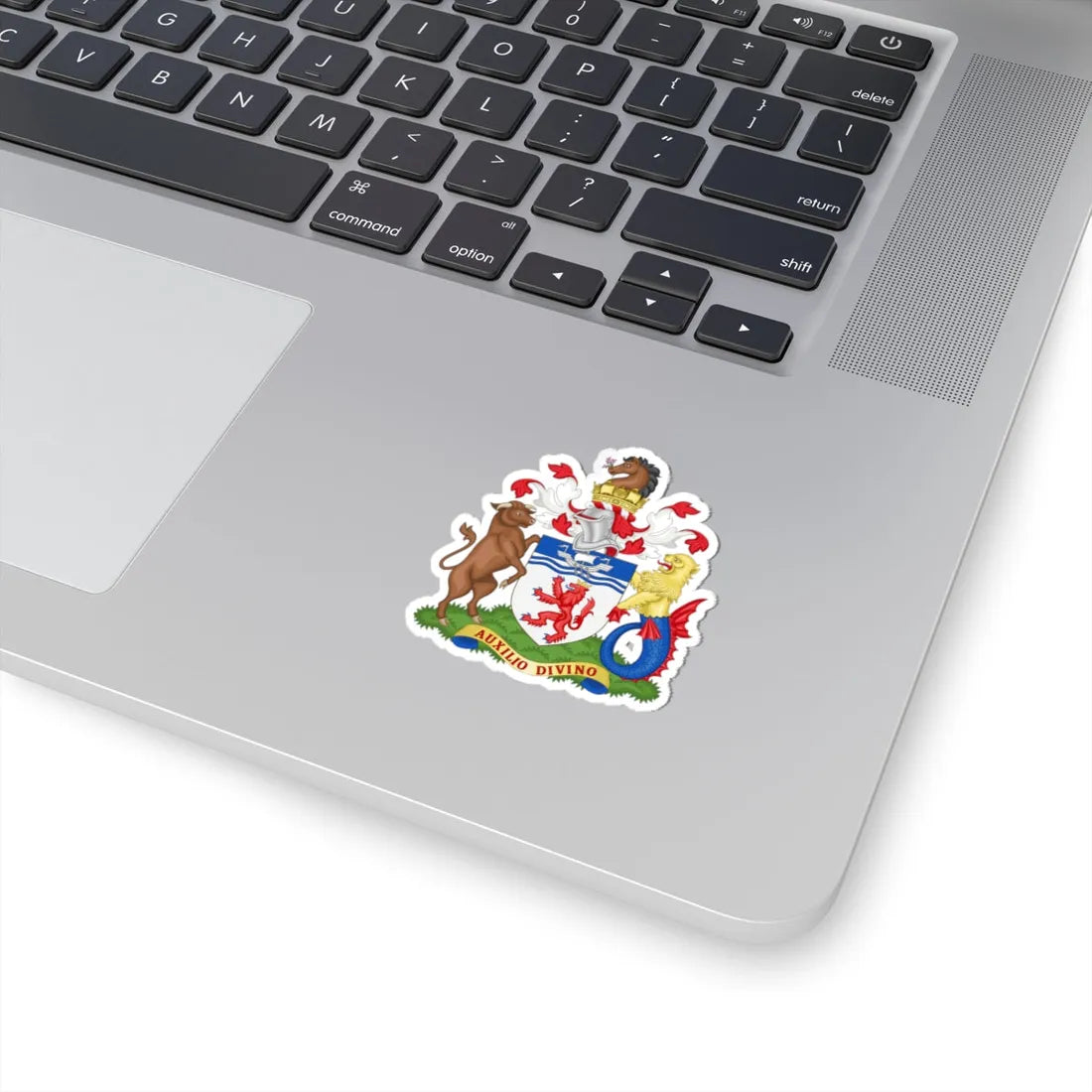 Arms of Devon County Council (England) (Coat of Arms) STICKER Vinyl Kiss-Cut Decal - The Sticker Space