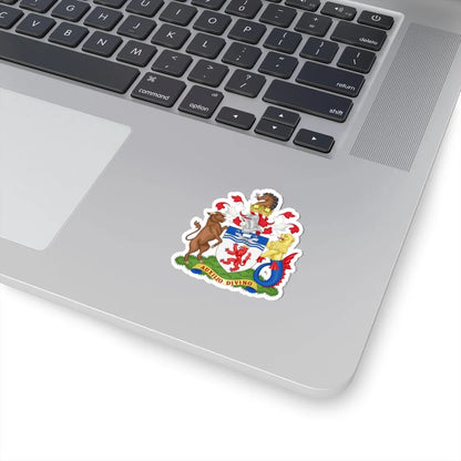 Arms of Devon County Council (England) (Coat of Arms) STICKER Vinyl Kiss-Cut Decal - The Sticker Space