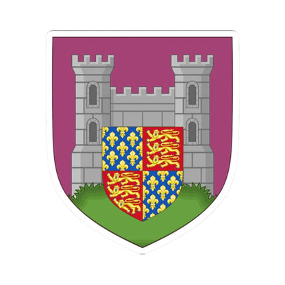 Arms of Dorchester (England) (Coat of Arms) STICKER Vinyl Kiss-Cut Decal 2 Inch White - The Sticker Space