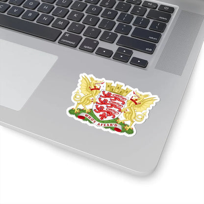 Arms of Dorset County Council (England) (Coat of Arms) STICKER Vinyl Kiss-Cut Decal - The Sticker Space