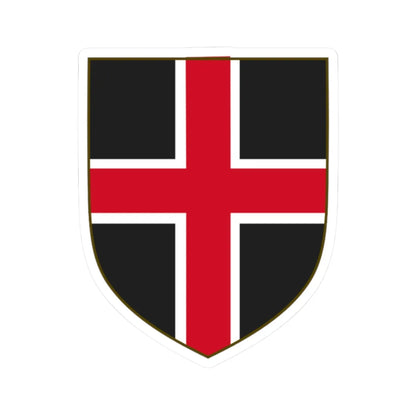 Arms of Durham (England) (Coat of Arms) STICKER Vinyl Kiss-Cut Decal 2 Inch White - The Sticker Space