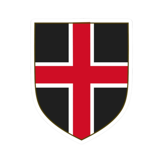 Arms of Durham (England) (Coat of Arms) STICKER Vinyl Kiss-Cut Decal 2 Inch White - The Sticker Space