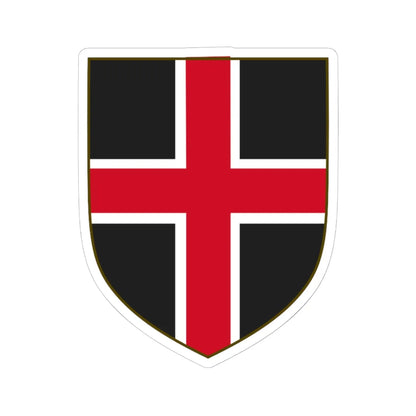 Arms of Durham (England) (Coat of Arms) STICKER Vinyl Kiss-Cut Decal 6 Inch White - The Sticker Space