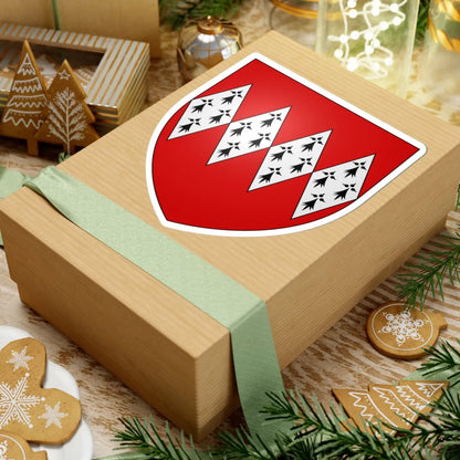 Arms of Dynham (England) (Coat of Arms) STICKER Vinyl Kiss-Cut Decal - The Sticker Space