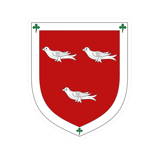 Arms of Earl Cairns (Ireland) (Coat of Arms) STICKER Vinyl Kiss-Cut Decal 2 Inch White - The Sticker Space