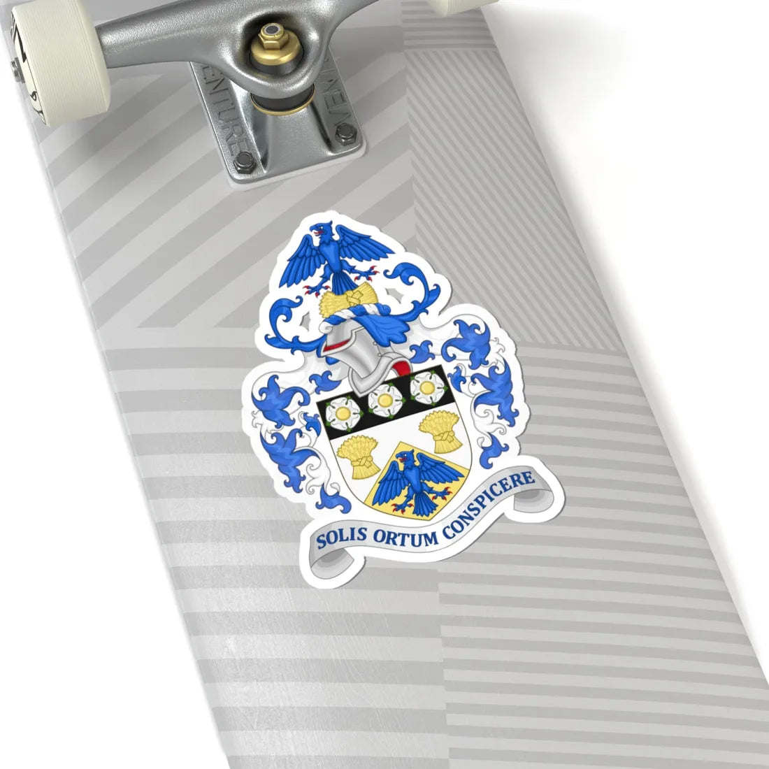 Arms of East Riding County Council (England) (Coat of Arms) STICKER Vinyl Kiss-Cut Decal - The Sticker Space