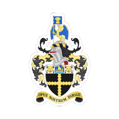 Arms of East Suffolk County Council (England) (Coat of Arms) STICKER Vinyl Kiss-Cut Decal 4 Inch White - The Sticker Space