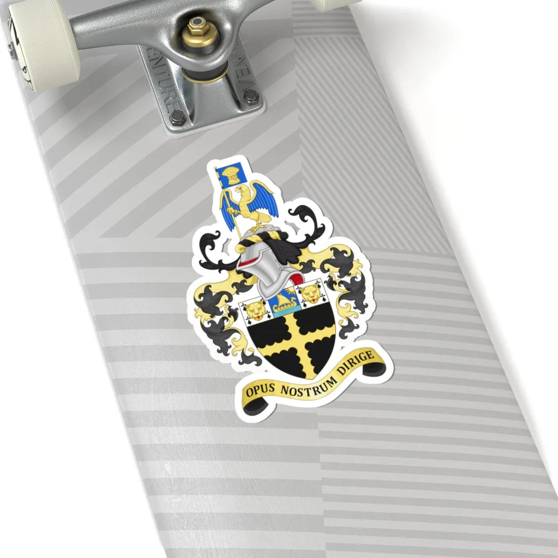 Arms of East Suffolk County Council (England) (Coat of Arms) STICKER Vinyl Kiss-Cut Decal - The Sticker Space