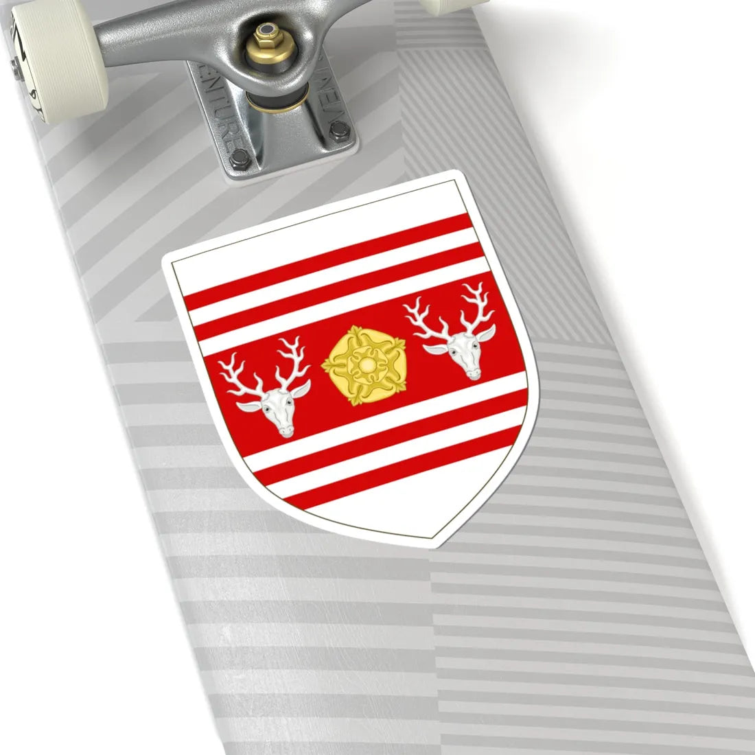 Arms of Eastbourne Borough Council (England) (Coat of Arms) STICKER Vinyl Kiss-Cut Decal - The Sticker Space