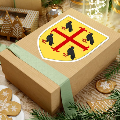 Arms of Edmund of Abingdon (England) (Coat of Arms) STICKER Vinyl Kiss-Cut Decal - The Sticker Space