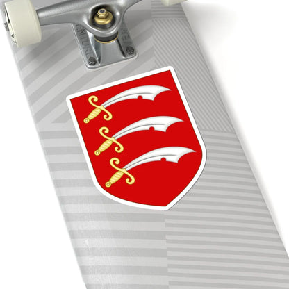 Arms of Essex County Council (England) (Coat of Arms) STICKER Vinyl Kiss-Cut Decal - The Sticker Space