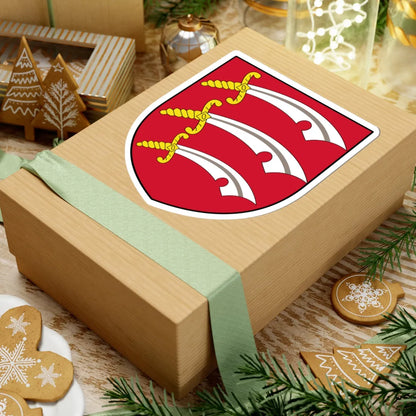 Arms of Essex (England) (Coat of Arms) STICKER Vinyl Kiss-Cut Decal - The Sticker Space