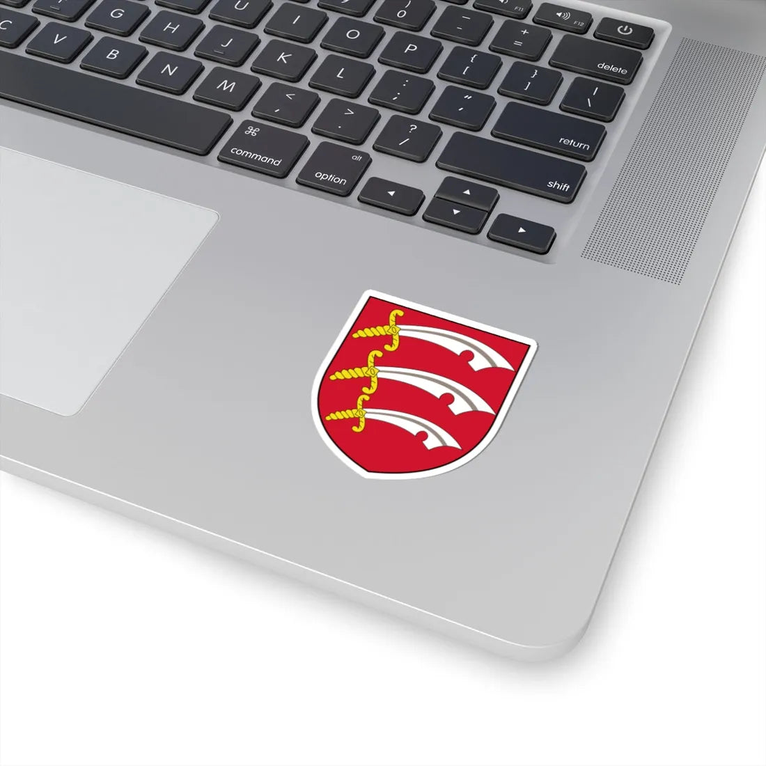 Arms of Essex (England) (Coat of Arms) STICKER Vinyl Kiss-Cut Decal - The Sticker Space