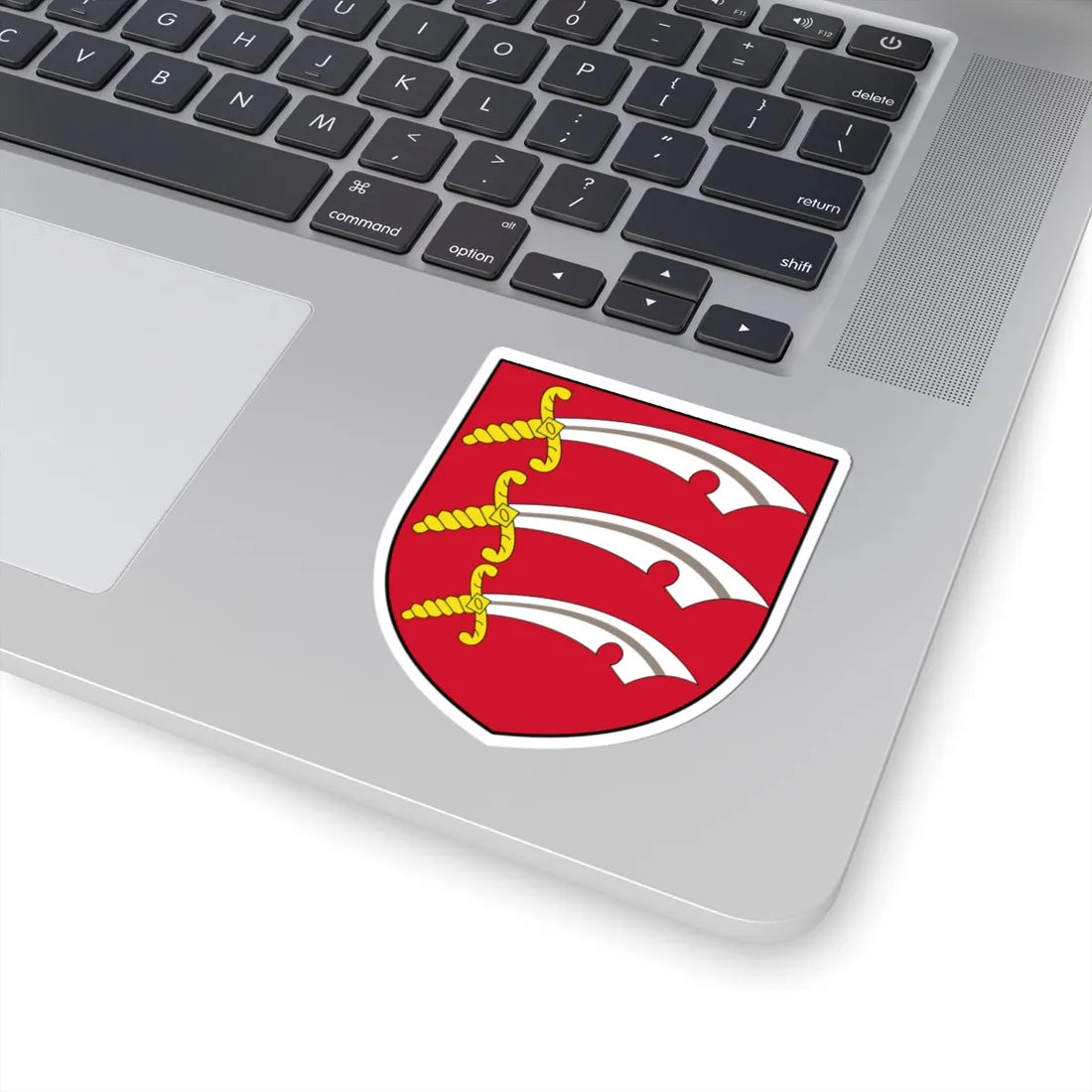 Arms of Essex (England) (Coat of Arms) STICKER Vinyl Kiss-Cut Decal - The Sticker Space
