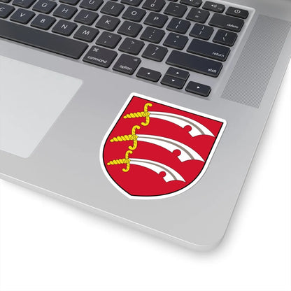 Arms of Essex (England) (Coat of Arms) STICKER Vinyl Kiss-Cut Decal - The Sticker Space