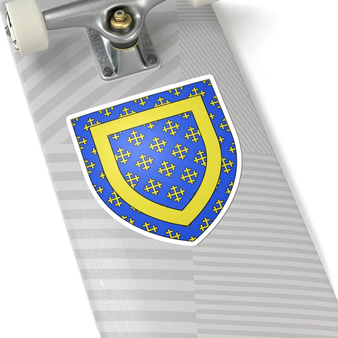 Arms of Eustace Balliol (Scotland) (Coat of Arms) STICKER Vinyl Kiss-Cut Decal - The Sticker Space