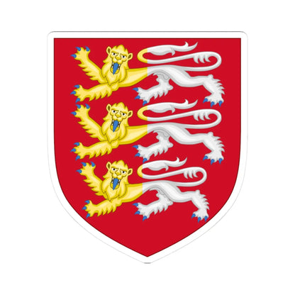 Arms of Faversham Town Council (England) (Coat of Arms) STICKER Vinyl Kiss-Cut Decal 3 Inch White - The Sticker Space