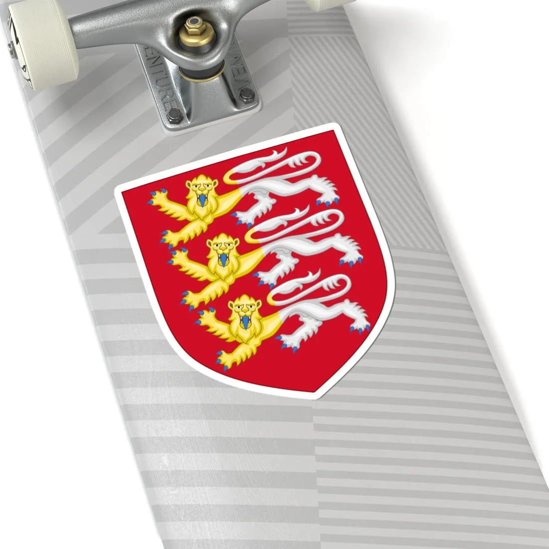 Arms of Faversham Town Council (England) (Coat of Arms) STICKER Vinyl Kiss-Cut Decal - The Sticker Space