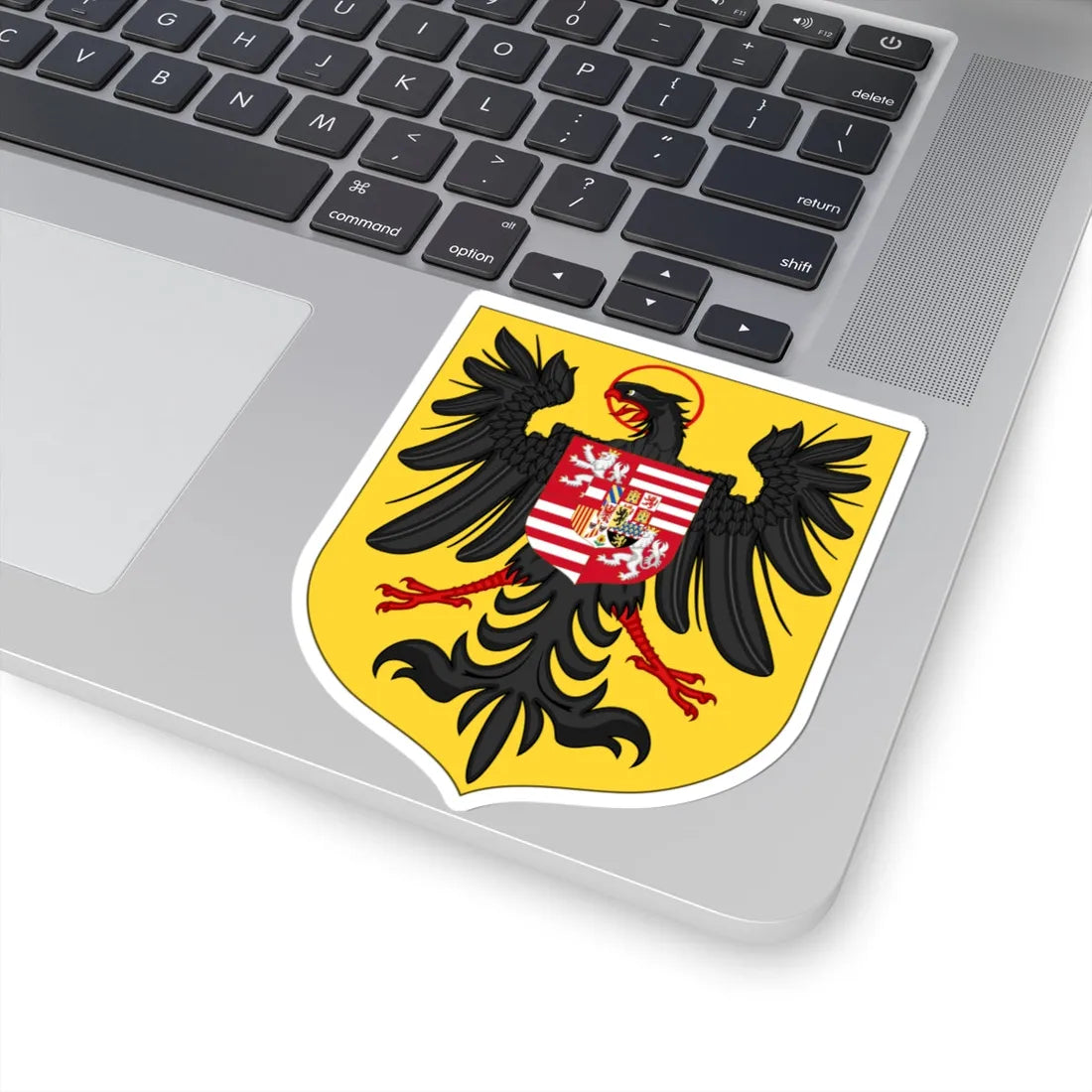 Arms of Ferdinand I and Maximilian II as Kings of the Romans (Austria) (Coat of Arms) STICKER Vinyl Kiss-Cut Decal - The Sticker Space