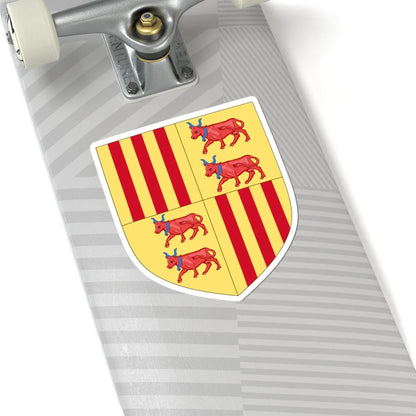 Arms of Foix-Béarn (Spain) (Coat of Arms) STICKER Vinyl Kiss-Cut Decal - The Sticker Space
