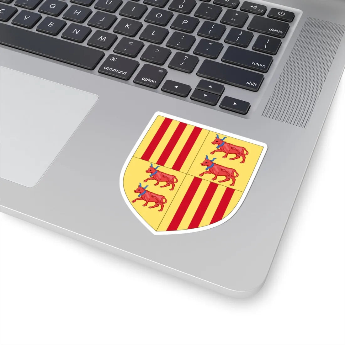 Arms of Foix-Béarn (Spain) (Coat of Arms) STICKER Vinyl Kiss-Cut Decal - The Sticker Space
