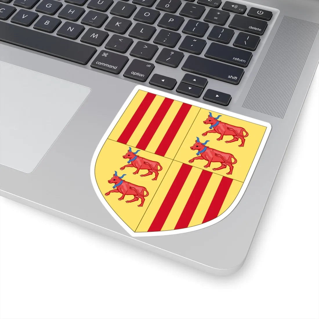 Arms of Foix-Béarn (Spain) (Coat of Arms) STICKER Vinyl Kiss-Cut Decal - The Sticker Space