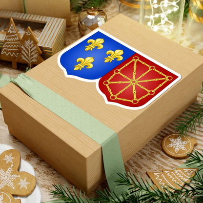 Arms of France and Navarre 1589-1790 (Spain) (Coat of Arms) STICKER Vinyl Kiss-Cut Decal - The Sticker Space