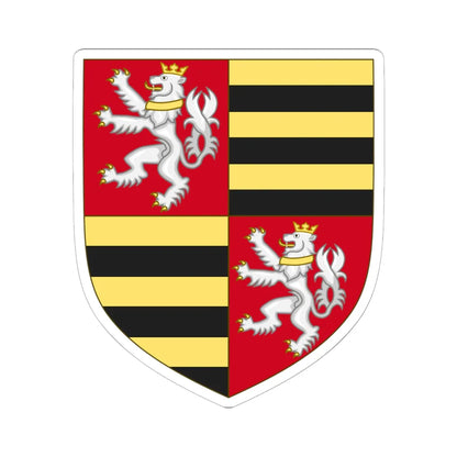 Arms of Francesco I Gonzaga Lord of Mantua 2 (Italy) (Coat of Arms) STICKER Vinyl Kiss-Cut Decal 6 Inch White - The Sticker Space