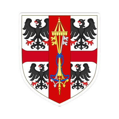 Arms of Francesco II Gonzaga Marquess of Mantua 1 (Italy) (Coat of Arms) STICKER Vinyl Kiss-Cut Decal 3 Inch White - The Sticker Space