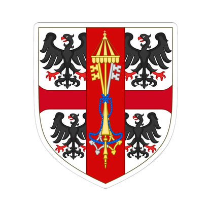 Arms of Francesco II Gonzaga Marquess of Mantua 1 (Italy) (Coat of Arms) STICKER Vinyl Kiss-Cut Decal - The Sticker Space