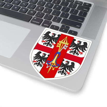 Arms of Francesco II Gonzaga Marquess of Mantua 1 (Italy) (Coat of Arms) STICKER Vinyl Kiss-Cut Decal - The Sticker Space