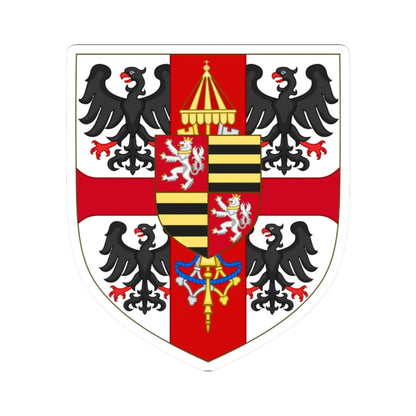Arms of Francesco II Gonzaga Marquess of Mantua 2 (Italy) (Coat of Arms) STICKER Vinyl Kiss-Cut Decal 2 Inch White - The Sticker Space