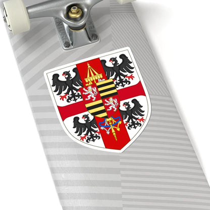 Arms of Francesco II Gonzaga Marquess of Mantua 2 (Italy) (Coat of Arms) STICKER Vinyl Kiss-Cut Decal - The Sticker Space