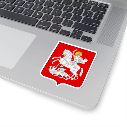 Arms of Georgia (Georgia) (Coat of Arms) STICKER Vinyl Kiss-Cut Decal - The Sticker Space