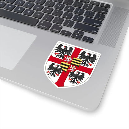 Arms of Gianfrancesco I Gonzaga Marquess of Mantua (Italy) (Coat of Arms) STICKER Vinyl Kiss-Cut Decal - The Sticker Space