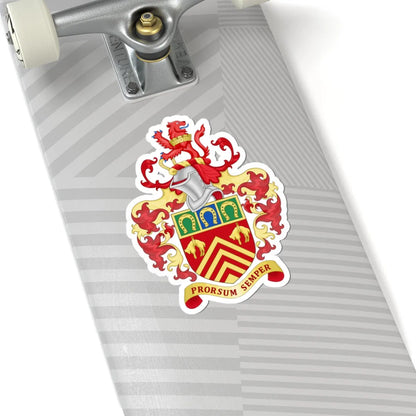 Arms of Gloucestershire County Council (England) (Coat of Arms) STICKER Vinyl Kiss-Cut Decal - The Sticker Space