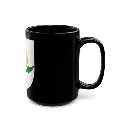 Arms of Granada - Black Coffee Mug-The Sticker Space