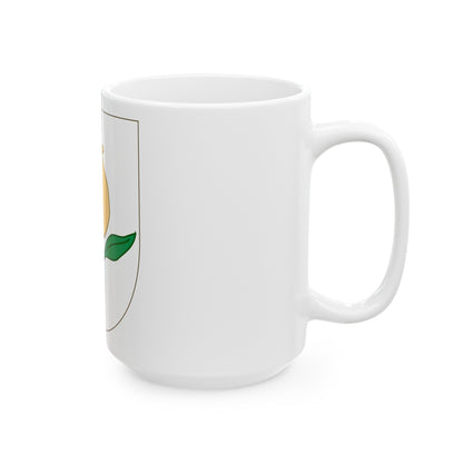 Arms of Granada - White Coffee Mug-The Sticker Space