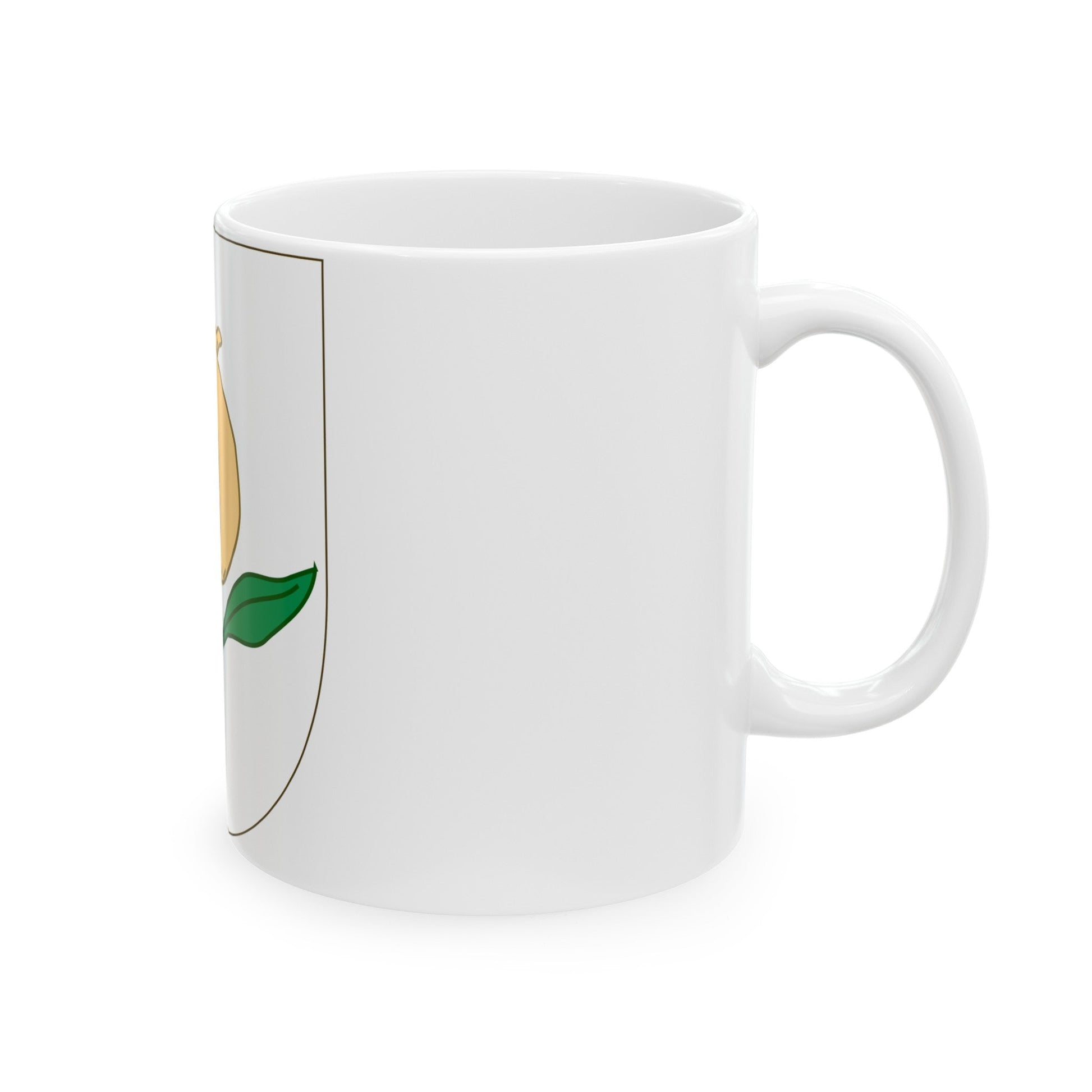 Arms of Granada - White Coffee Mug-The Sticker Space