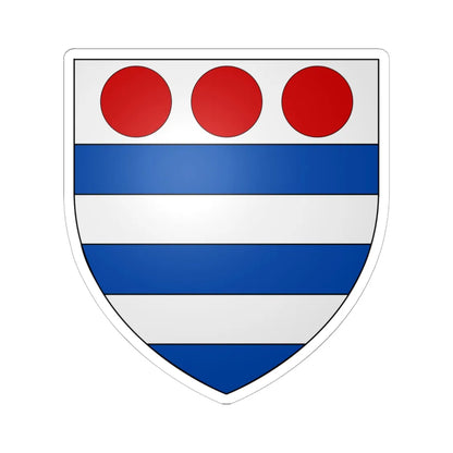 Arms of Grey of Ruthin Denbighshire (England) (Coat of Arms) STICKER Vinyl Kiss-Cut Decal - The Sticker Space